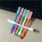 USB Lamp Manufacturer - Adjustable Colorful Flexible Mini LED for Notebook Laptop Foldable