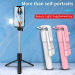 Selfie Stick Manufacturer - R1S Portable Mini with Fill Light Wireless Live Tripod