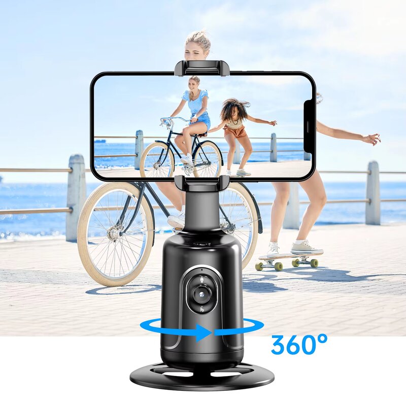 Phone Holder Gimbal Manufacturer - P01 Intelligent Face Recognition 360 Rotate for Streaming