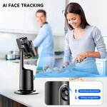 Phone Holder Manufacturer - P01 Smart AI Face Recognition 360° Rotate Mobile Stabilizer