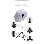 Tripod Stand Manufacturer - 1.6/2.1m Metal for Cellphone LED Ring Lamp 3 Height Adjust