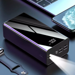 Power Bank Manufacturer - 20000mah Fast Dual USB 3 Input with LED Light