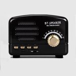 Wireless Speaker Manufacturer - with FM Function Portable Mini 1200mah Rechargeable Retro