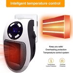 Heater Manufacturer - Mini PTC Fan Electric with Remote Control EU UK US Type