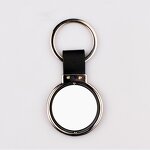 Hot Customized Color Zinc Alloy Metal Keychain Luxury Fashion Trend Promotional Gift Key Ring with Double-sided Printing