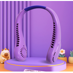 Neck Fan Manufacturer - Colorful Cute Mini Hanging USB Charging Bladeless for Sports