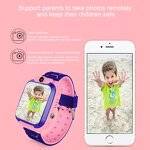 Smart Watch Manufacturer - Q12 GPS Tracking SOS Waterproof Dual Side Calling for Kids
