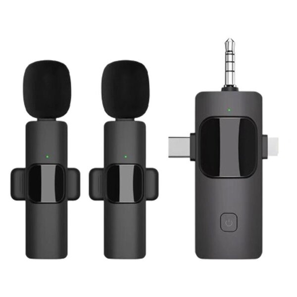 Lavalier Microphone Manufacturer - K8 Wireless Clip for Interview Single for Tiktok Live Stream