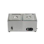 Bain Marie Food Warmer - Manufacturer - 2 Pans Commercial Restaurant Catering