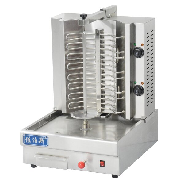 Shawarma Grill Machine - Manufacturer - 2-burner Electric Commercial Chicken Kebab