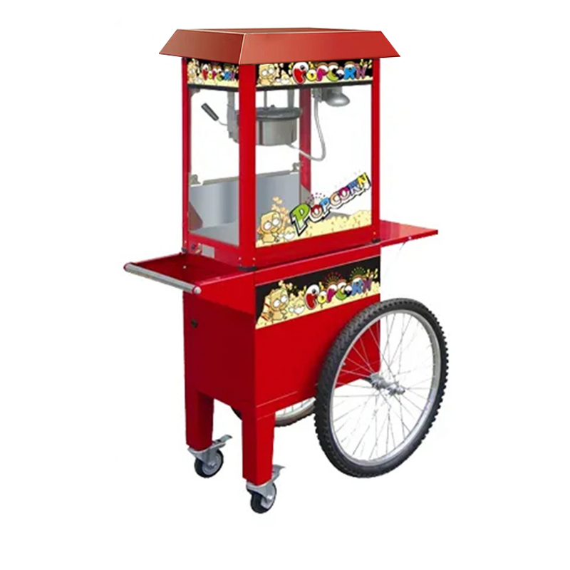 Popcorn Machine - Manufacturer - Wholesale Commercial Industrial with Cart Electric