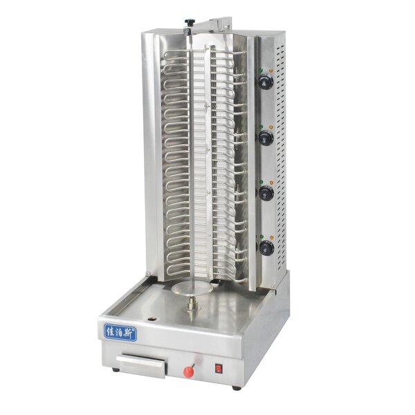 Shawarma Grill Machine - Manufacturer - 4-burner Electric Commercial Chicken Kebab Doner