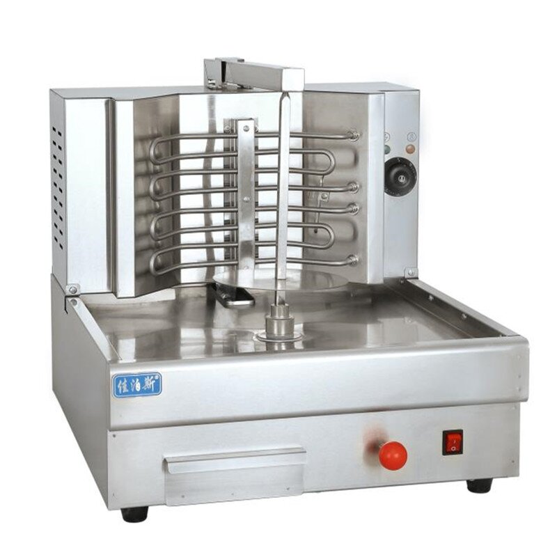 Shawarma Grill Machine - Manufacturer - 1-burner Electric Commercial Hamburger Kebab
