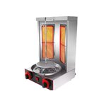 Mini Shawarma Grill - Manufacturer - 2-burner Gas Commercial Rotary Doner Kebab