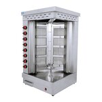 Doner Kebab Grill - Manufacturer - Gas 8-burner Commercial Automatic Cutting Shawarma