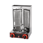 Mini Shawarma Grill - Manufacturer - 2-burner Gas Commercial Rotary Doner Kebab