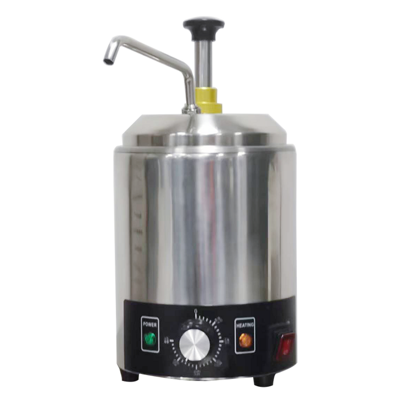 Commercial Sauce Dispenser - Manufacturer - JABS Stainless Steel Cheese Caramel Hot Fudge