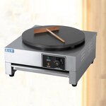 Electric Crepe Maker - Manufacturer - Large Flat Plate Pancake Making Griddle Machine