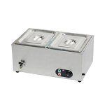 Bain Marie Food Warmer - Manufacturer - 2 Pans Commercial Restaurant Catering