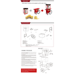 Popcorn Machine - Manufacturer - Wholesale Commercial Industrial with Cart Electric