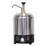Cheese Dispenser Warmer - Manufacturer - 2.3L Stainless Steel Pump Hot Chocolate Sauce