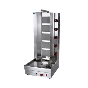 Shawarma Grill Machine - Manufacturer - Gas 5-burner Commercial Automatic Cutting Kebab