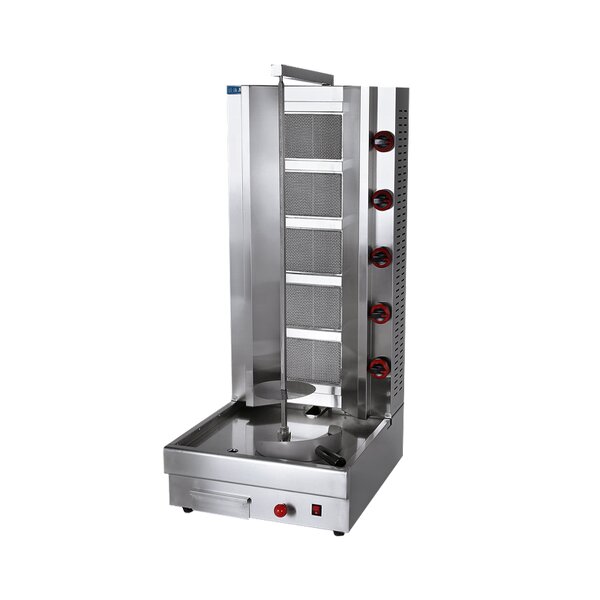 Shawarma Grill Machine - Manufacturer - Gas 5-burner Commercial Automatic Cutting Kebab