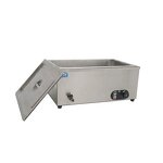 Bain Marie Food Warmer - Manufacturer - 2 Round Pot Stainless Steel Counter Top