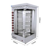 Doner Kebab Grill - Manufacturer - Gas 8-burner Commercial Automatic Cutting Shawarma