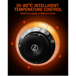 Oden Hot Pot - Manufacturer - 18 Grid Stainless Steel & Wood Double Cylinder 220V