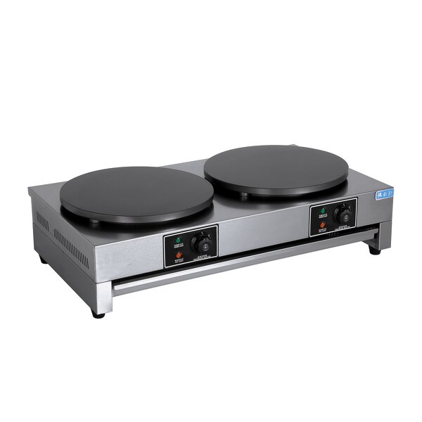 Crepe Pancake Maker - Manufacturer - Commercial Automatic Electric Double Nonstick Pan