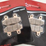 Sintered Brake Pads - Manufacturer - Copper-Alloy 12-Month Warranty Motorcycle