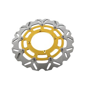 Front Brake Disc Rotor - Manufacturer - 320mm Floating Premium Aluminium Motorcycle Part