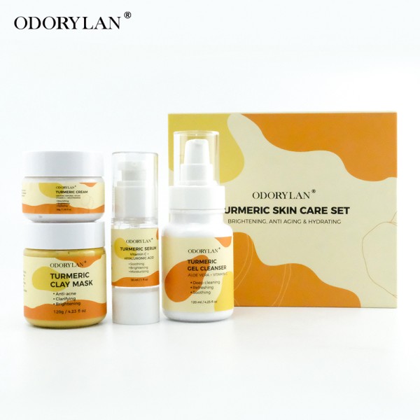 有机护肤工厂-OEM姜黄磨砂精华身体磨砂凝胶