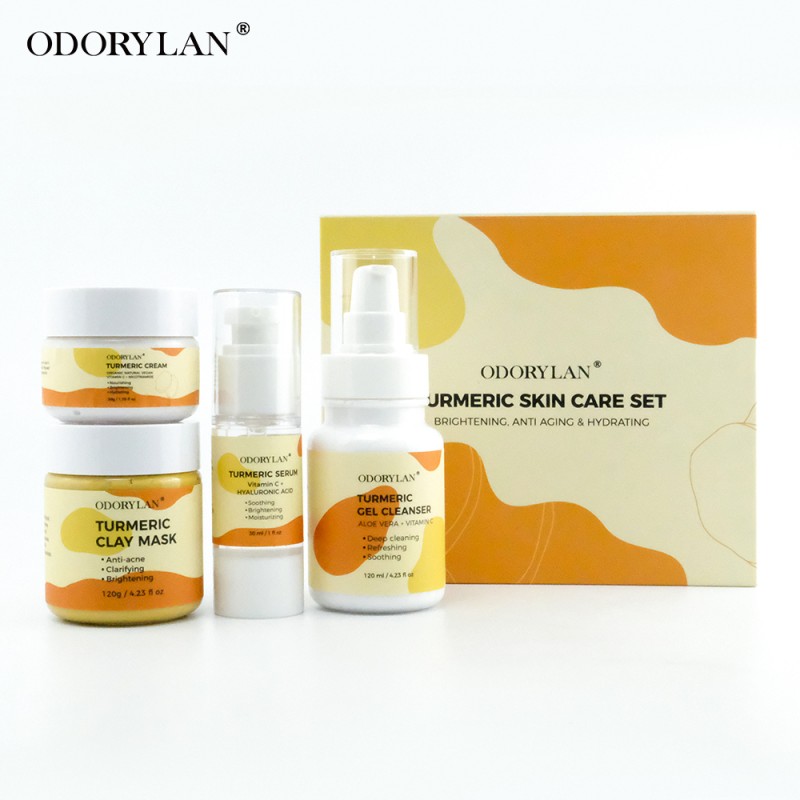 Organic Skin Care Factory - OEM Turmeric Scrub Serum Body Scrub Gel