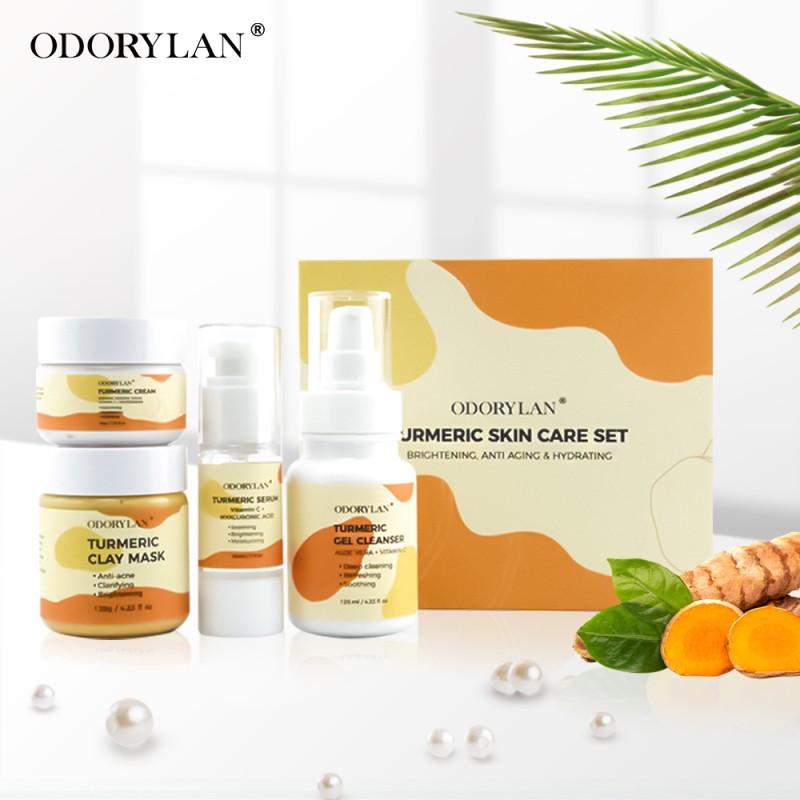 Turmeric Skin Care Factory - OEM Organic Natural Face Wash Whitening Cream