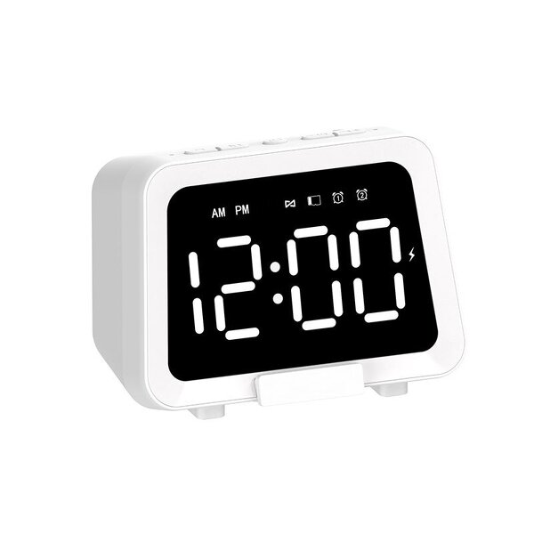 G9 Dual Alarm Clock - Manufacturer - BT Wireless Speaker Rechargeable Type-C Phone Holder