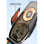 Wireless Car Charger - Manufacturer - 15W R20 Air Vent 360° Rotation RGB Touch Sensor