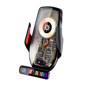 Magnetic Car Wireless Charger - Manufacturer - 15W R20 Touch Sensor Air Vent RGB LED