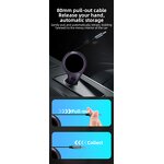 3 in 1 Car Charger - Manufacturer - 30W Retractable USB Quick Charger for iPhone K2