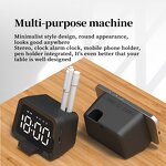 G9 Dual Alarm Clock - Manufacturer - BT Wireless Speaker Rechargeable Type-C Phone Holder