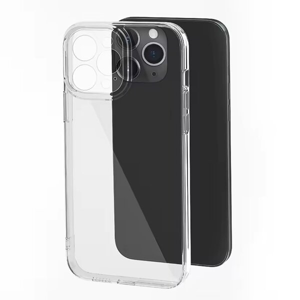 iPhone Silicon Case - Manufacturer - Clear Cover 15 14 13 12 11 Pro XR X XS