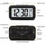 JY-A0720 Smart Alarm Clock - Manufacturer - Temperature Lazy Sleepy Silent Backlit