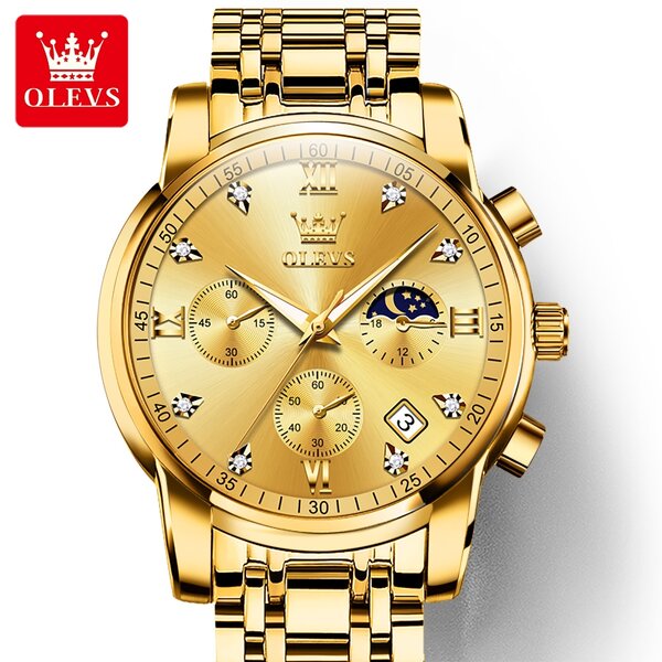 OELVS 2858 Mens Watch - Manufacturer - Original Sport Custom Luxury Waterproof Quartz