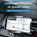 Wireless Car Charger - Manufacturer - C1 C12 Metal Auto Clamping 15W Fast Charging