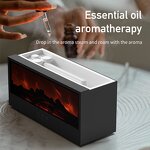 Portable Flame Diffuser - Manufacturer - Colorful Bonfire Fireplace Aroma Remote Home