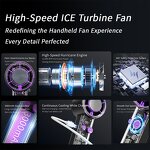 F03 Refrigeration Fan - Manufacturer - High Speed Ice Compress LED Display Transparent