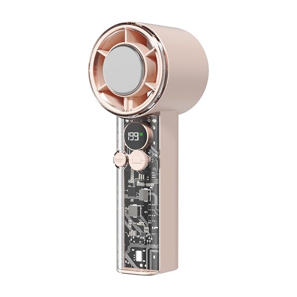 F03 Smart Cooling Fan - Manufacturer - Portable Rechargeable USB Custom Logo Display