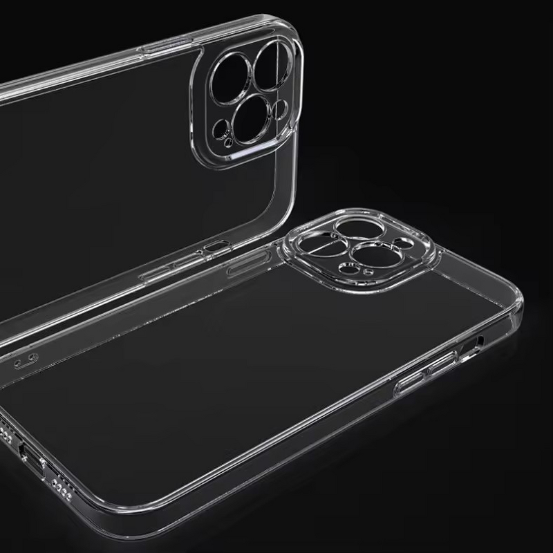 TPU iPhone Case - Manufacturer - 1.5mm Crystal Clear 11 12 13 14 15 Pro Max