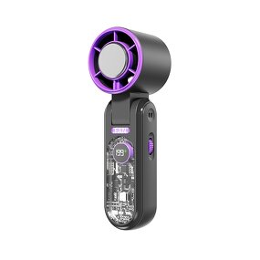 F17 Handheld Turbo Fan - Manufacturer - 2026 LED Display Semiconductor Cooling Foldable